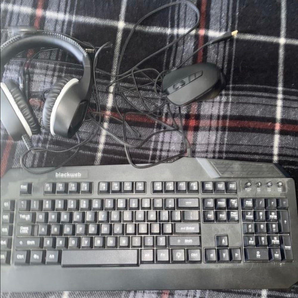 Black web keyboard
